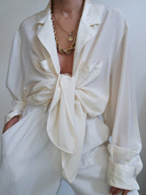 Load image into Gallery viewer, "Cloud" silk shirt