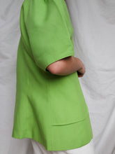 Load image into Gallery viewer, Green short sleeves tailored vest