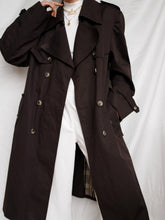 Load image into Gallery viewer, Brown trench coat
