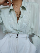 Load image into Gallery viewer, Pastel green shirt