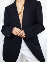 Load image into Gallery viewer, BURBERRY dark blue blazer