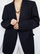 Load image into Gallery viewer, BURBERRY dark blue blazer