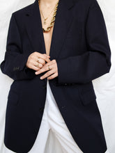 Load image into Gallery viewer, BURBERRY dark blue blazer