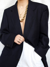 Load image into Gallery viewer, BURBERRY dark blue blazer