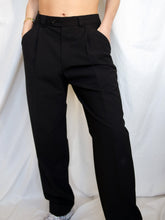 Load image into Gallery viewer, Black suits pants