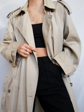 Load image into Gallery viewer, DANIEL HECHTER vintage trench coat