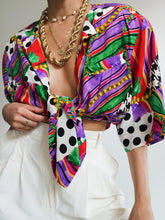 Load image into Gallery viewer, "Glory" silk shirt