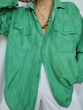 Load image into Gallery viewer, "Eden" silk shirt