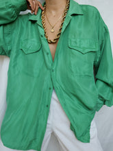Load image into Gallery viewer, "Eden" silk shirt