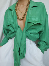 Load image into Gallery viewer, "Eden" silk shirt