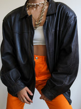 Load image into Gallery viewer, Dark brown leather bombers