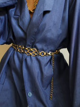 Load image into Gallery viewer, "knot" golden belt