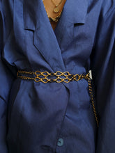Load image into Gallery viewer, "knot" golden belt