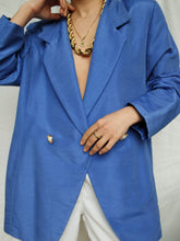 Load image into Gallery viewer, "Helena" purple blazer