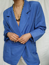 Load image into Gallery viewer, "Helena" purple blazer