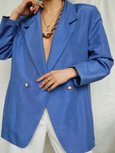 Load image into Gallery viewer, "Helena" purple blazer