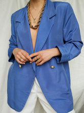 Load image into Gallery viewer, "Helena" purple blazer