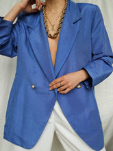Load image into Gallery viewer, "Helena" purple blazer