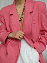Load image into Gallery viewer, Pink blazer babe
