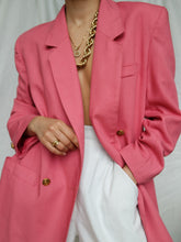 Load image into Gallery viewer, Pink blazer babe