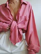 Load image into Gallery viewer, « Candice » silk shirt