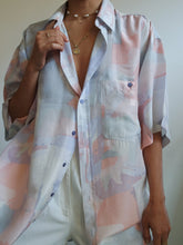 Load image into Gallery viewer, « Sunset » silk shirt