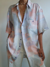 Load image into Gallery viewer, « Sunset » silk shirt