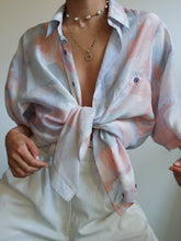 Load image into Gallery viewer, « Sunset » silk shirt