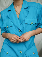 Load image into Gallery viewer, Janina turquoise dress