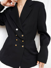 Load image into Gallery viewer, CARVEN black blazer
