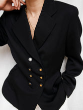 Load image into Gallery viewer, CARVEN black blazer