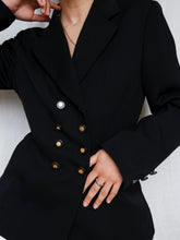 Load image into Gallery viewer, CARVEN black blazer