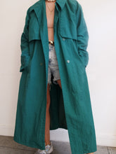 Load image into Gallery viewer, "Emerald" trench coat