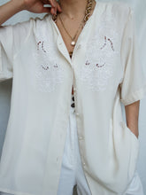Load image into Gallery viewer, "Ines" blouse brodée