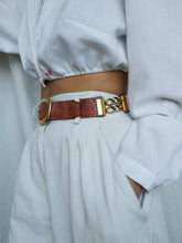 Load image into Gallery viewer, "Boa" snake belt