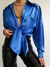 Load image into Gallery viewer, "Niya" satin shirt