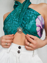 Load image into Gallery viewer, "Shell" silk scarf
