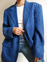 Load image into Gallery viewer, Blue blazer