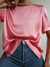 Load image into Gallery viewer, "Giu" silk tee