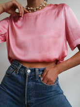Load image into Gallery viewer, "Giu" silk tee