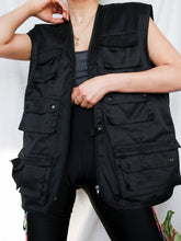 Load image into Gallery viewer, FISHERMAN black vest