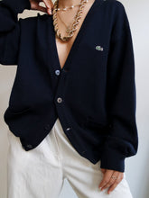 Load image into Gallery viewer, LACOSTE knitted cardigan