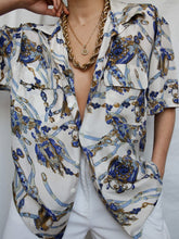 Load image into Gallery viewer, "Royals" silk shirt