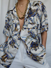 Load image into Gallery viewer, "Royals" silk shirt