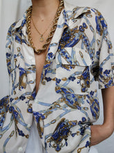 Load image into Gallery viewer, "Royals" silk shirt