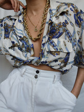 Load image into Gallery viewer, "Royals" silk shirt