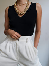Load image into Gallery viewer, "Sofya" black top