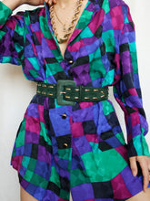 Load image into Gallery viewer, "Helen" silk long shirt