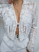 Load image into Gallery viewer, "Amber" embroidery top
