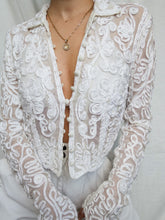 Load image into Gallery viewer, "Amber" embroidery top